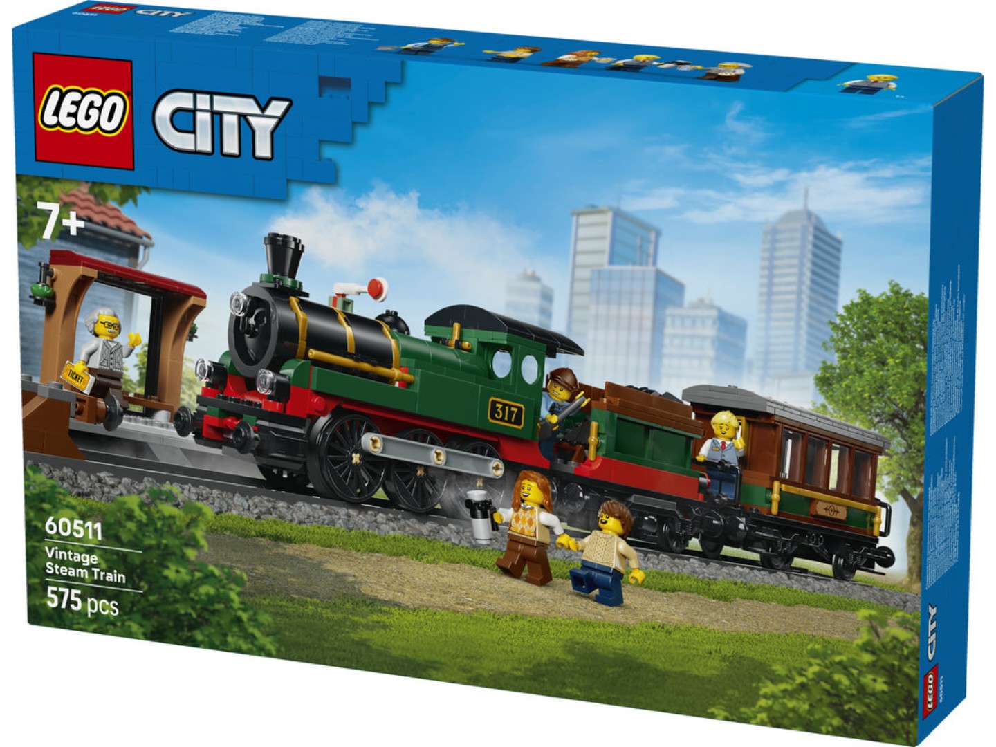 Конструктор LEGO City Старовинний паровоз (60511) — фото 13