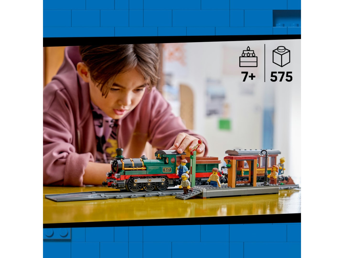Конструктор LEGO City Старовинний паровоз (60511) — фото 4