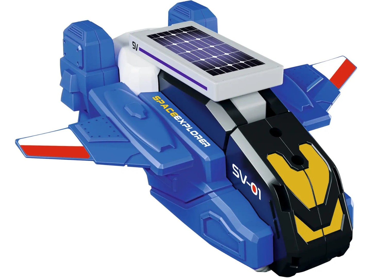 Пластиковий конструктор BlueRocket Космічні пригоди 3 в 1 з сонячною панеллю STEM (XT1803088) — фото 3
