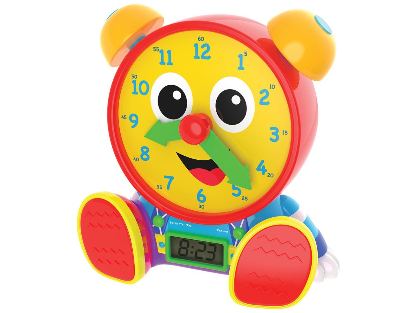 Інтерактивна іграшка Kiddi Smart SMART-ГОДИННИК (укр. та англ.) (407752-43)