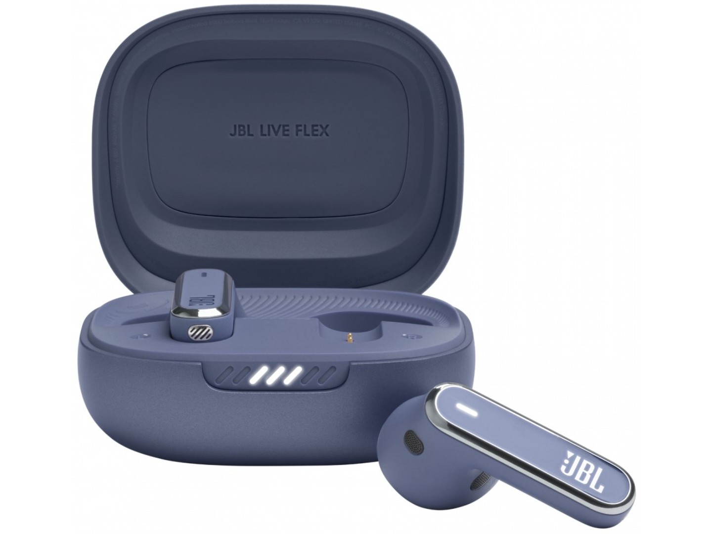 Навушники вкладиші бездротові TWS JBL Live Flex Blue (JBLLIVEFLEXBLU)