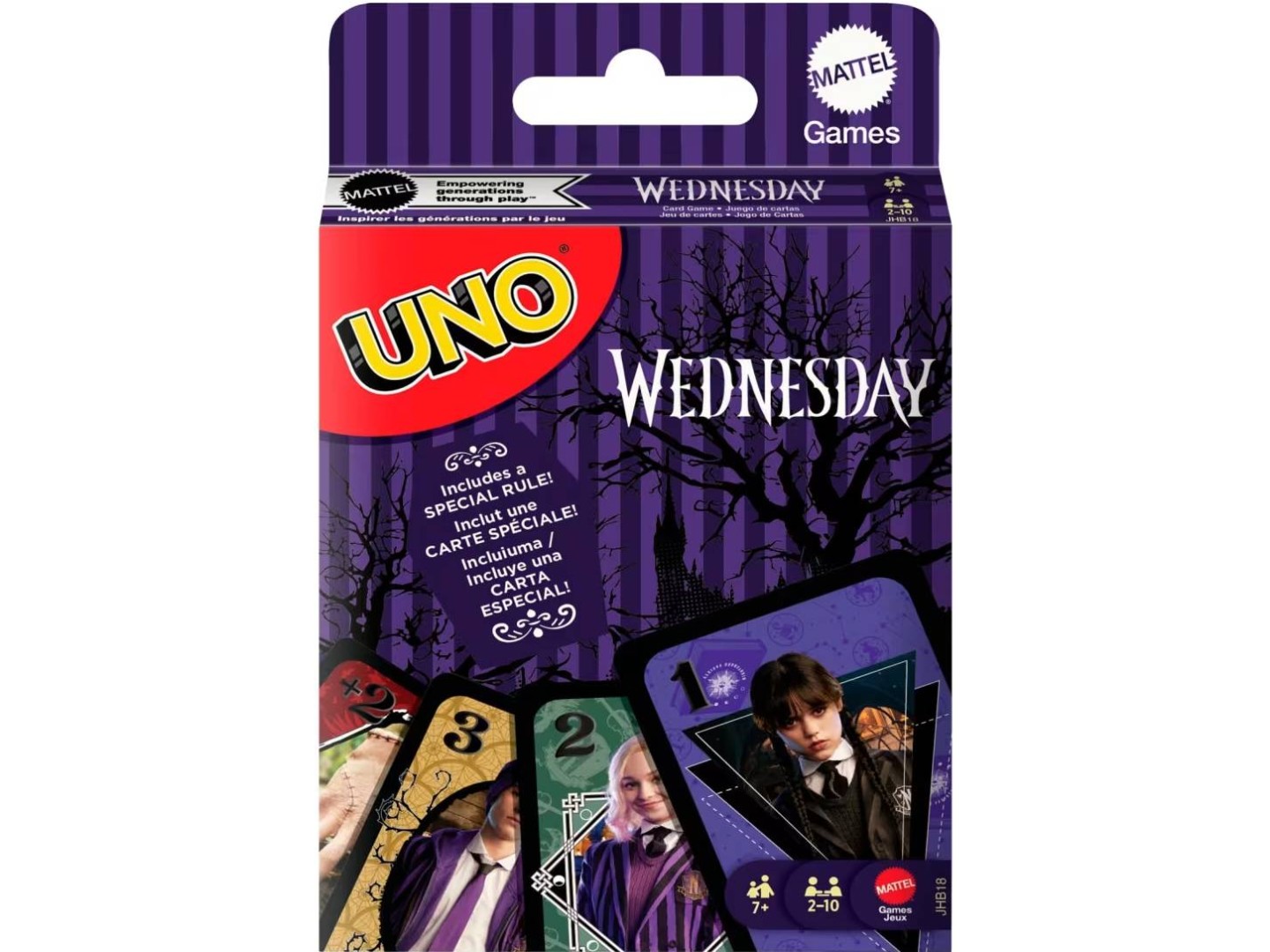Настільна гра карткова (8+) UNO UNO "Wednesday" (JHB18)
