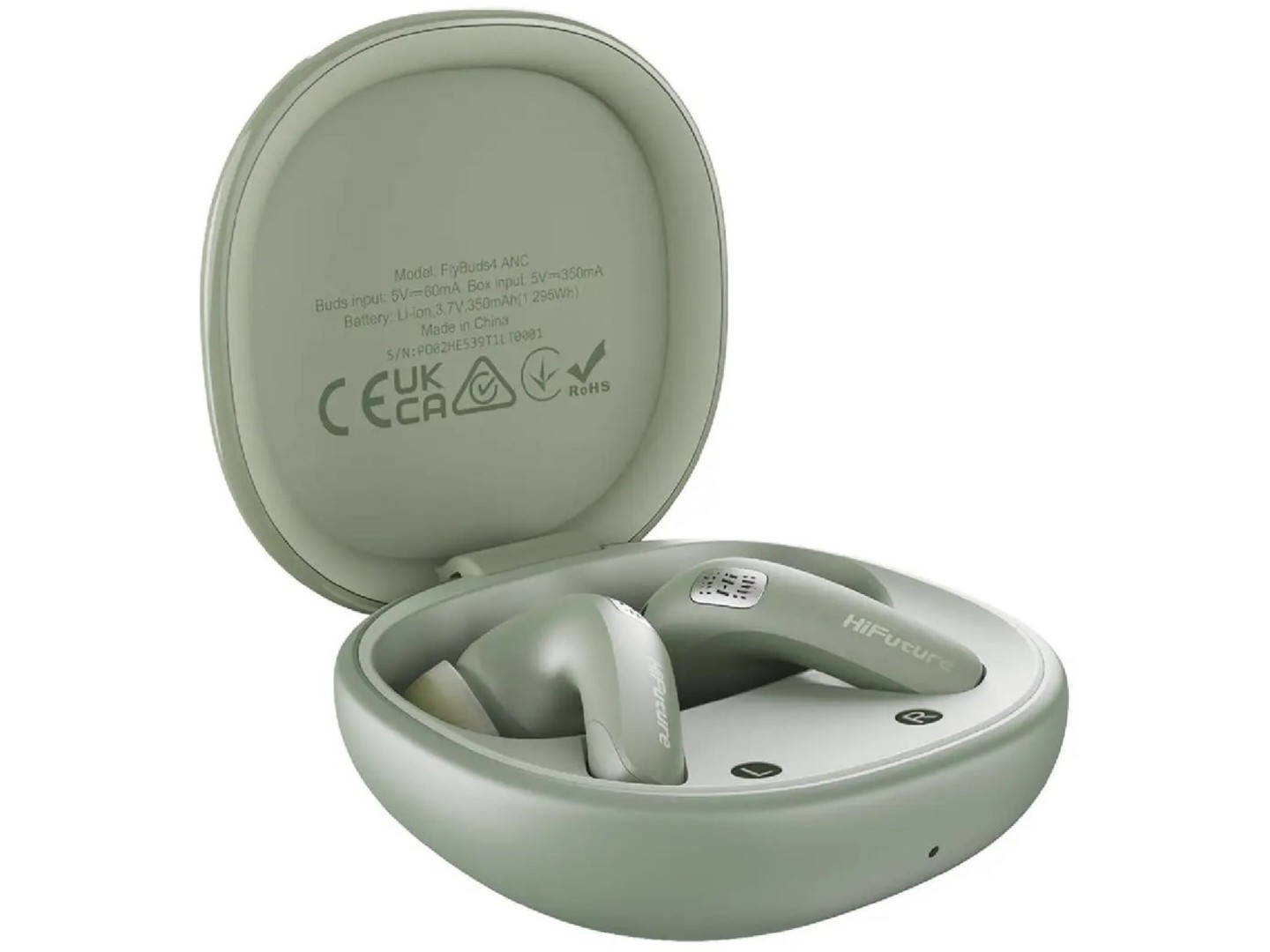 Навушники вкладиші бездротові TWS HiFuture flybuds4.matchagreen