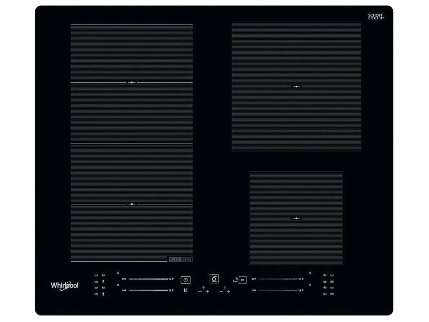 Варильна поверхня електрична Whirlpool WF S0160 NE
