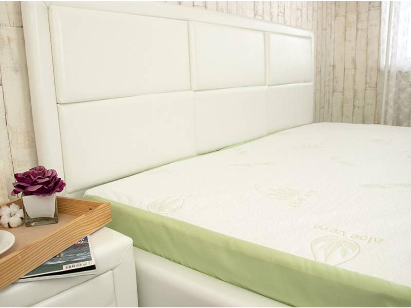Наматрацник Руно водонепроникний 120х200xh30 (699СВ_Aloe Vera) — фото 3