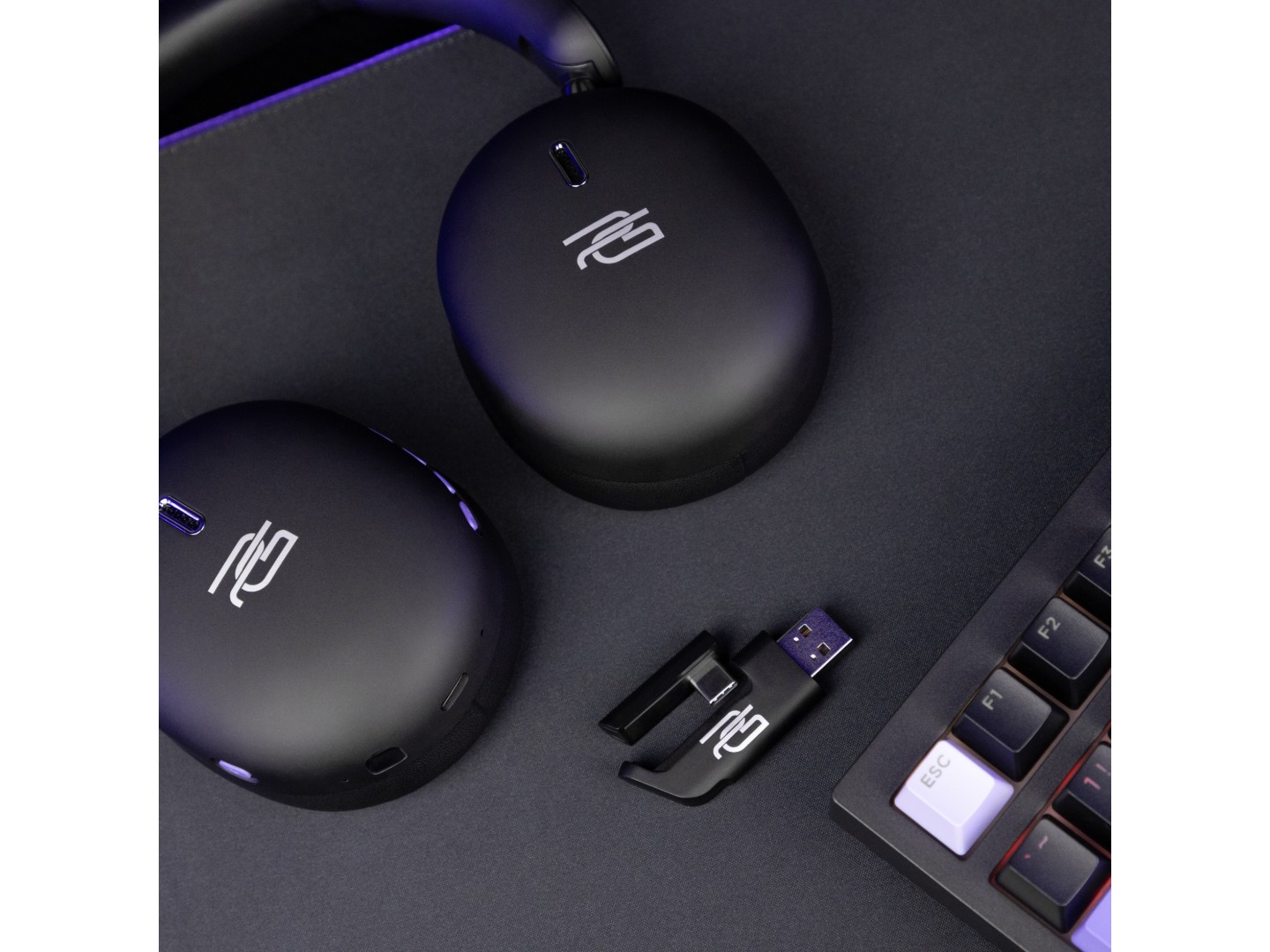 Гарнітура бездротова ігрова Proove Gaming Zephyr APP black/purple (WHZP00022001) — фото 6