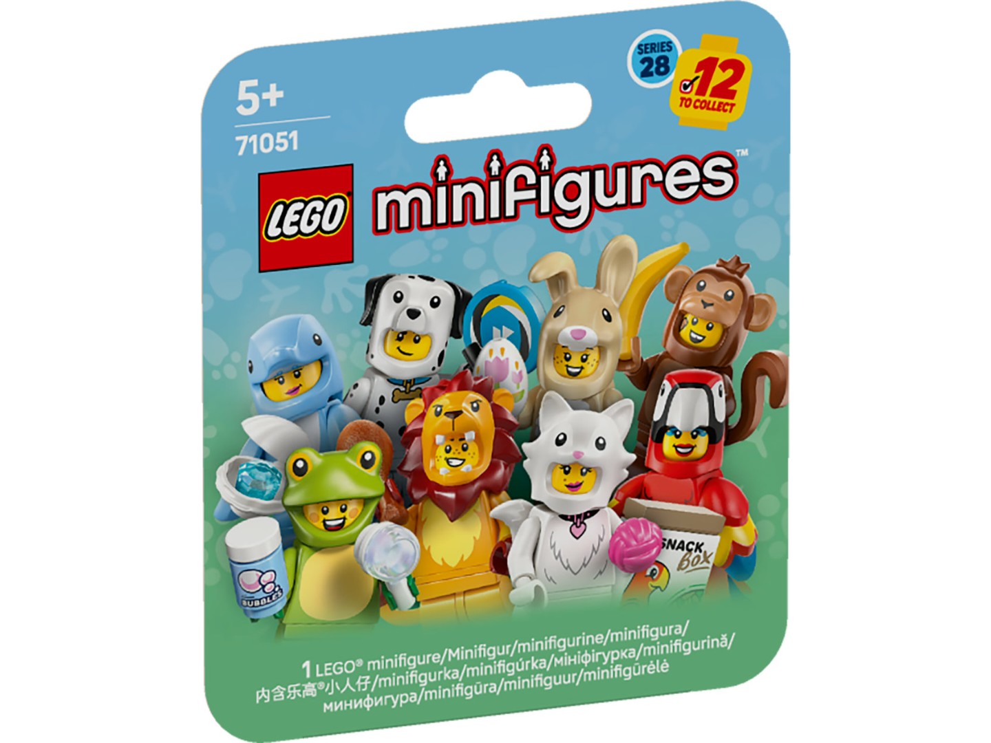 Конструктор LEGO Minifigures Тварини. Серія 28 (71051) — фото 11
