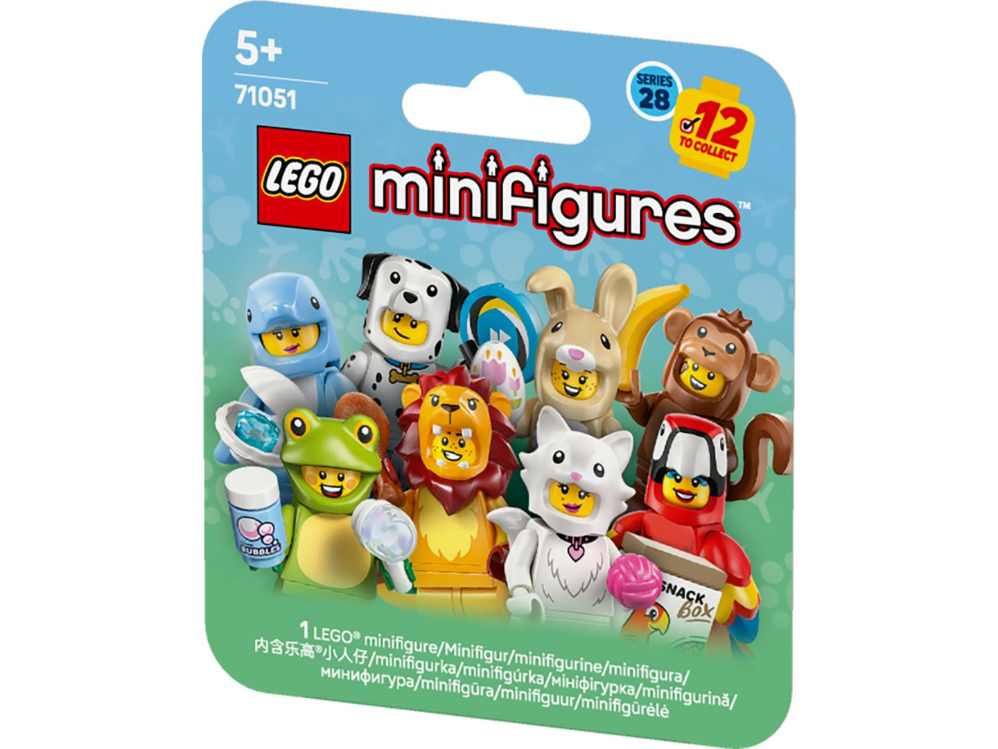 Конструктор LEGO Minifigures Тварини. Серія 28 (71051) — фото 13