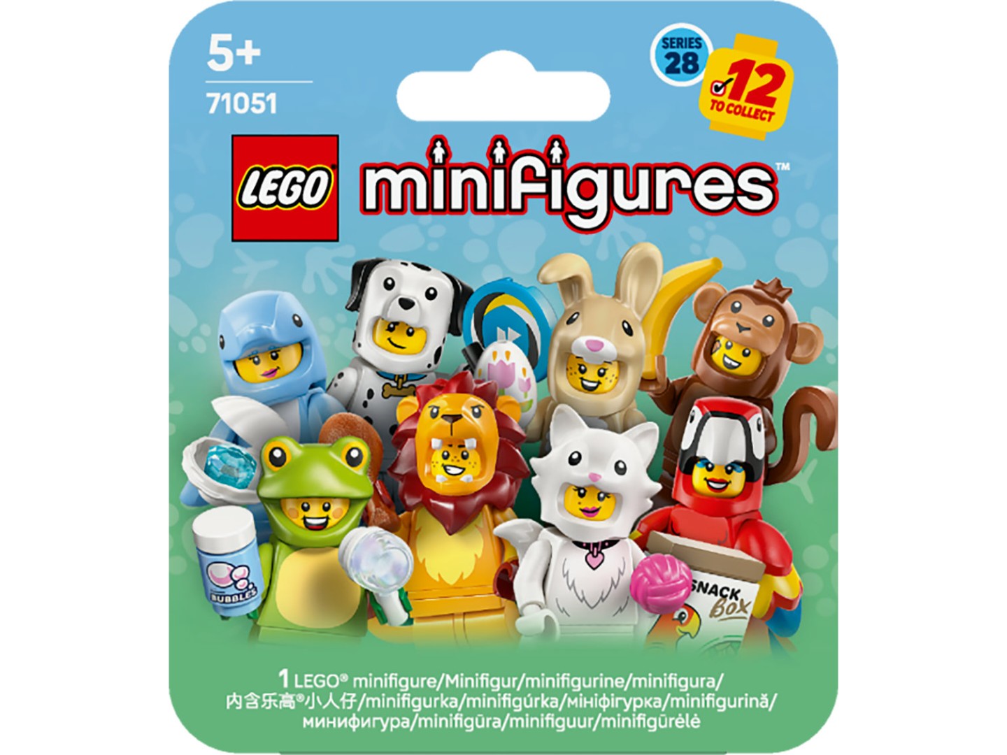 Конструктор LEGO Minifigures Тварини. Серія 28 (71051) — фото 12