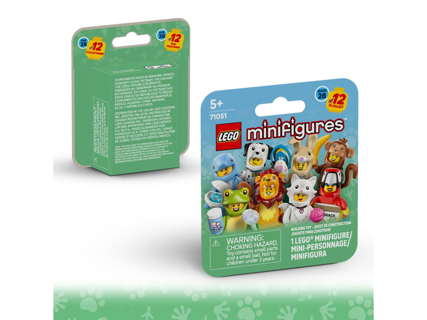 Конструктор LEGO Minifigures Тварини. Серія 28 (71051) — фото 5