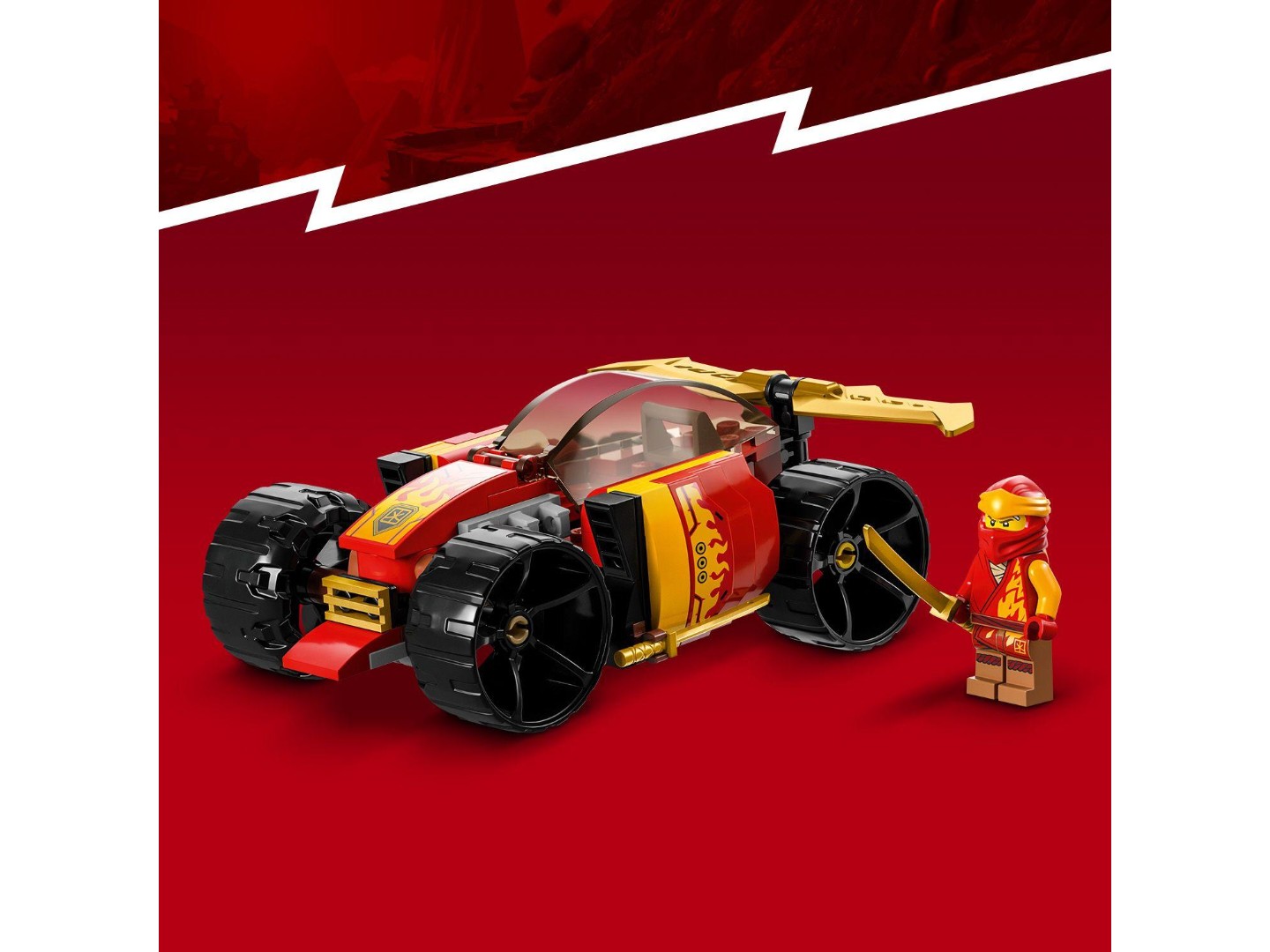 Конструктор LEGO Ninjago Гоночний автомобіль ніндзя Кая EVO (71780) — фото 5