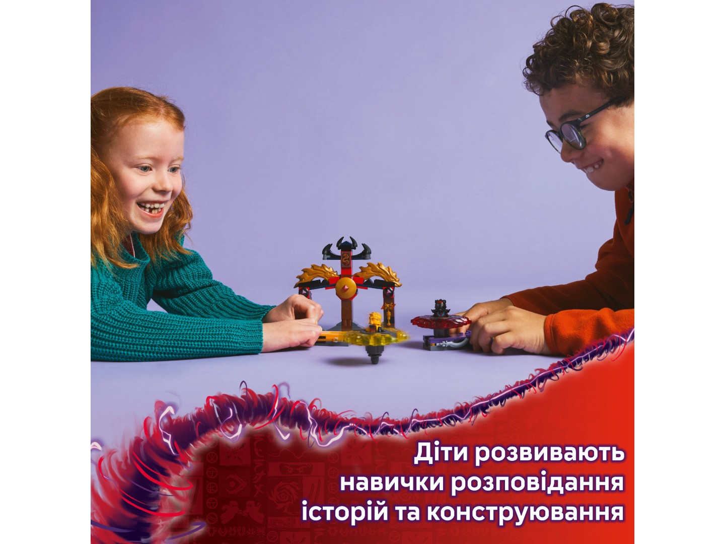 Конструктор LEGO Ninjago Бойовий набір дракона Спін-джитсу (71826) — фото 7