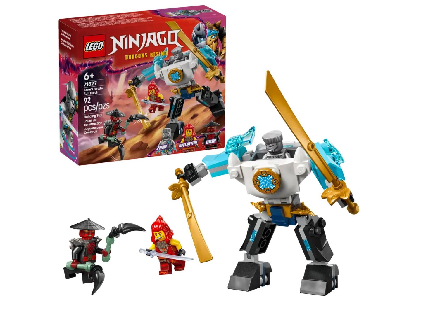 Конструктор LEGO Ninjago Бойовий костюм-робот Зейна (71827) — фото 1