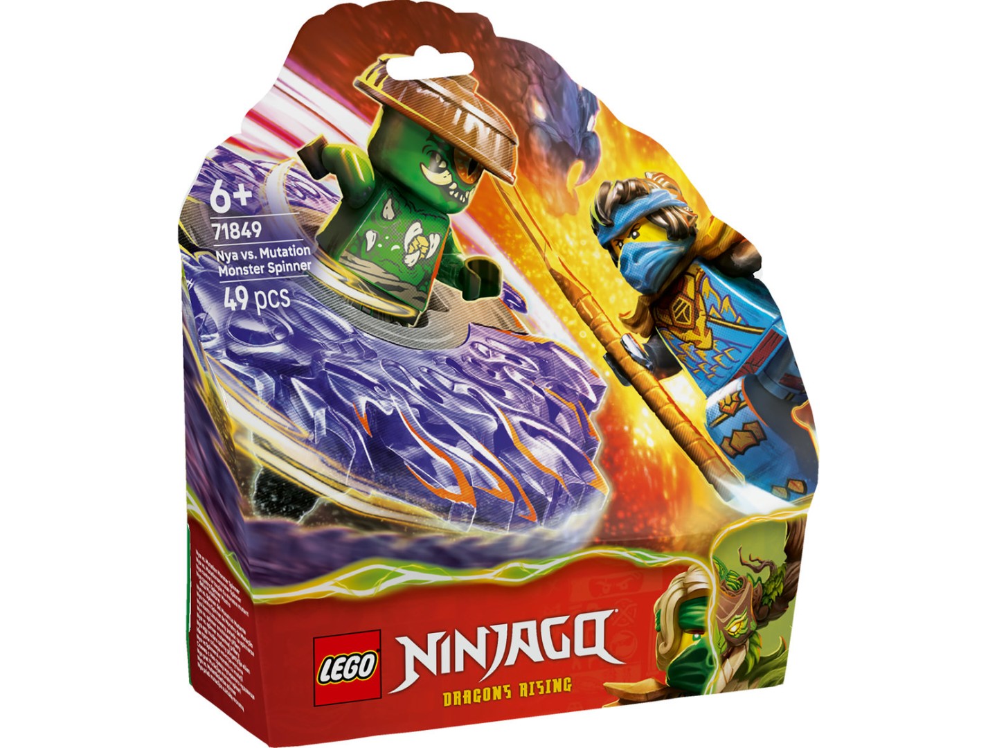 Конструктор LEGO Ninjago Нія проти спінера монстра-мутанта (71849) — фото 8