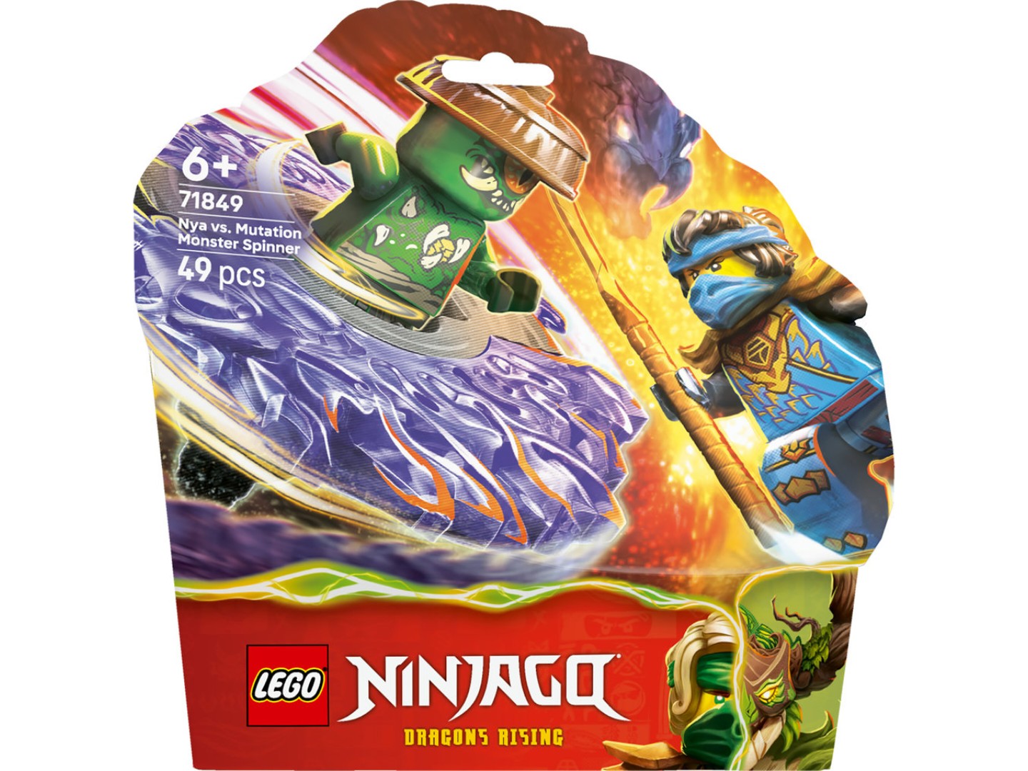 Конструктор LEGO Ninjago Нія проти спінера монстра-мутанта (71849) — фото 9