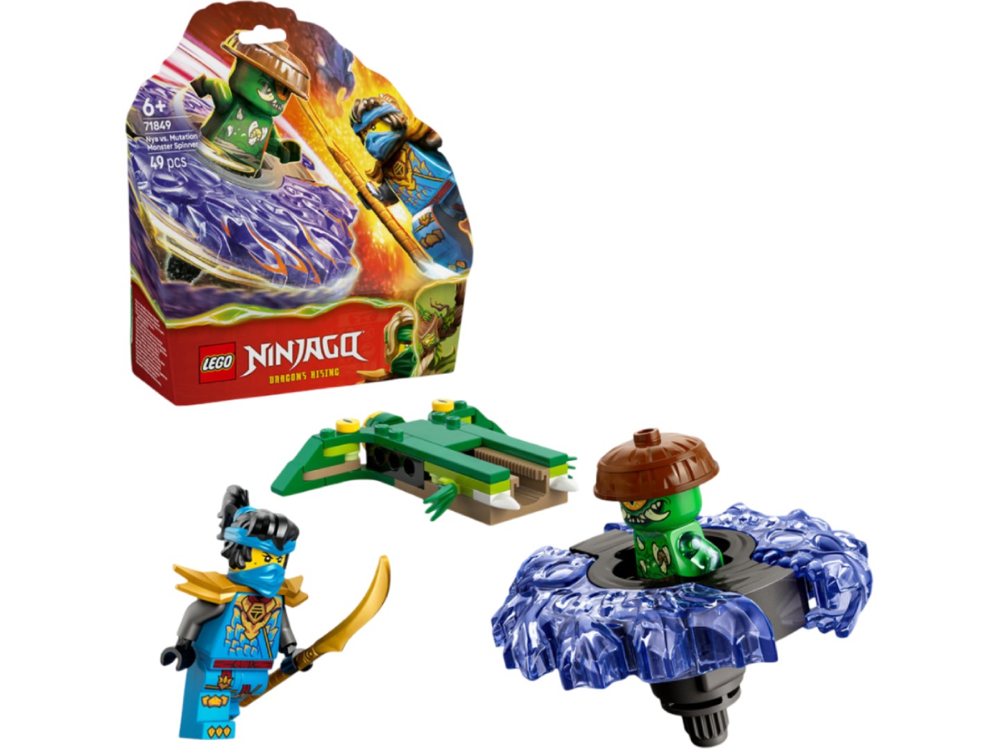Конструктор LEGO Ninjago Нія проти спінера монстра-мутанта (71849) — фото 1