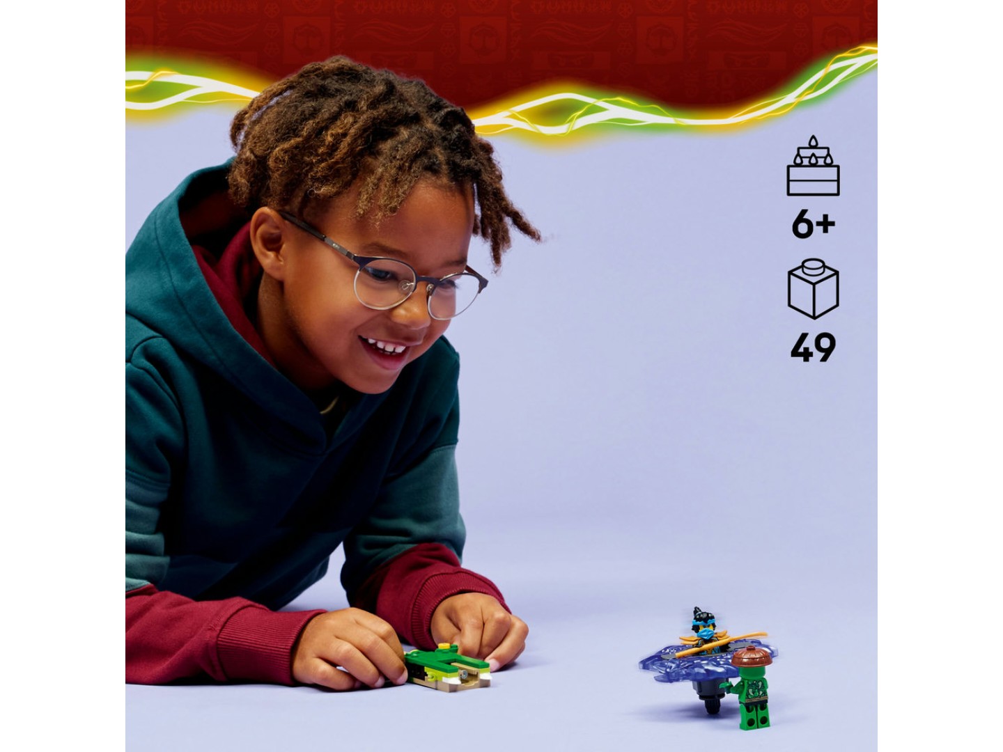 Конструктор LEGO Ninjago Нія проти спінера монстра-мутанта (71849) — фото 3