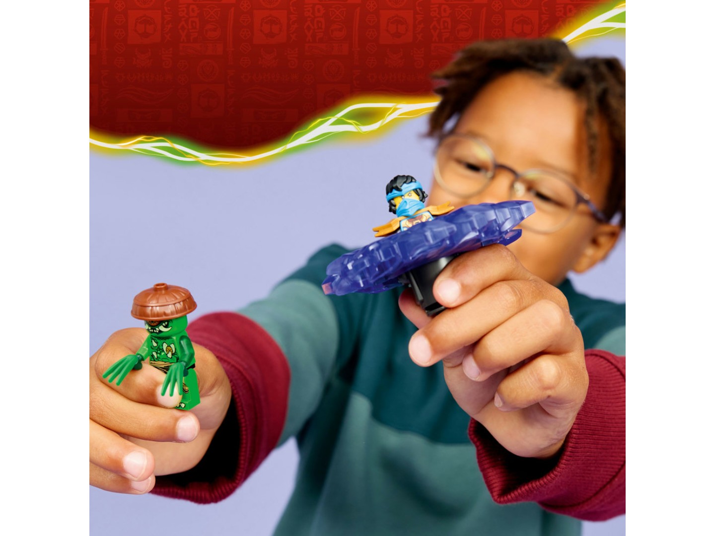 Конструктор LEGO Ninjago Нія проти спінера монстра-мутанта (71849) — фото 5