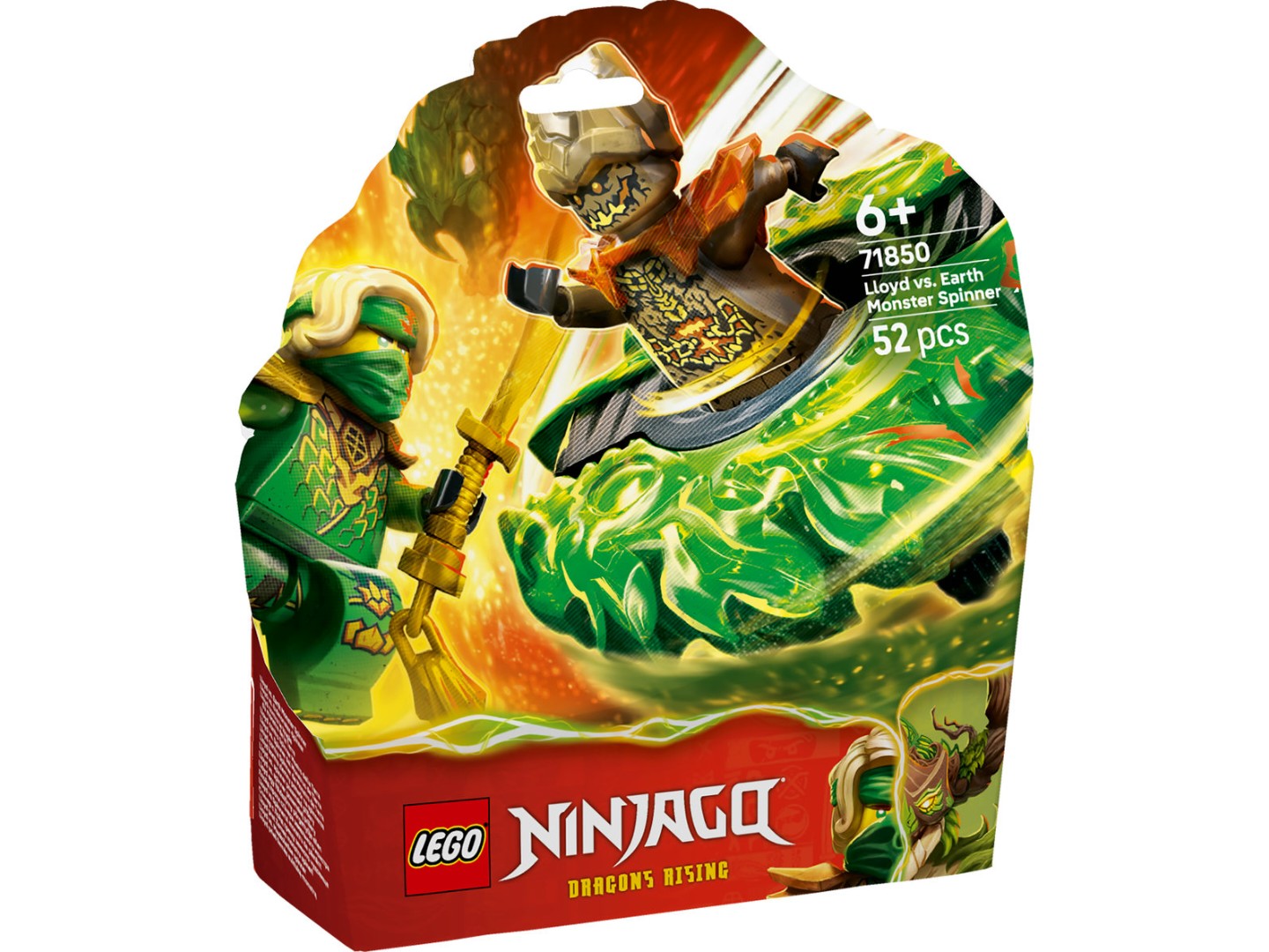 Конструктор LEGO Ninjago Ллойд проти спінера земельного монстра (71850) — фото 10