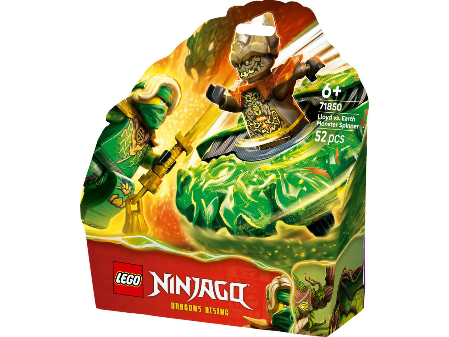 Конструктор LEGO Ninjago Ллойд проти спінера земельного монстра (71850) — фото 12
