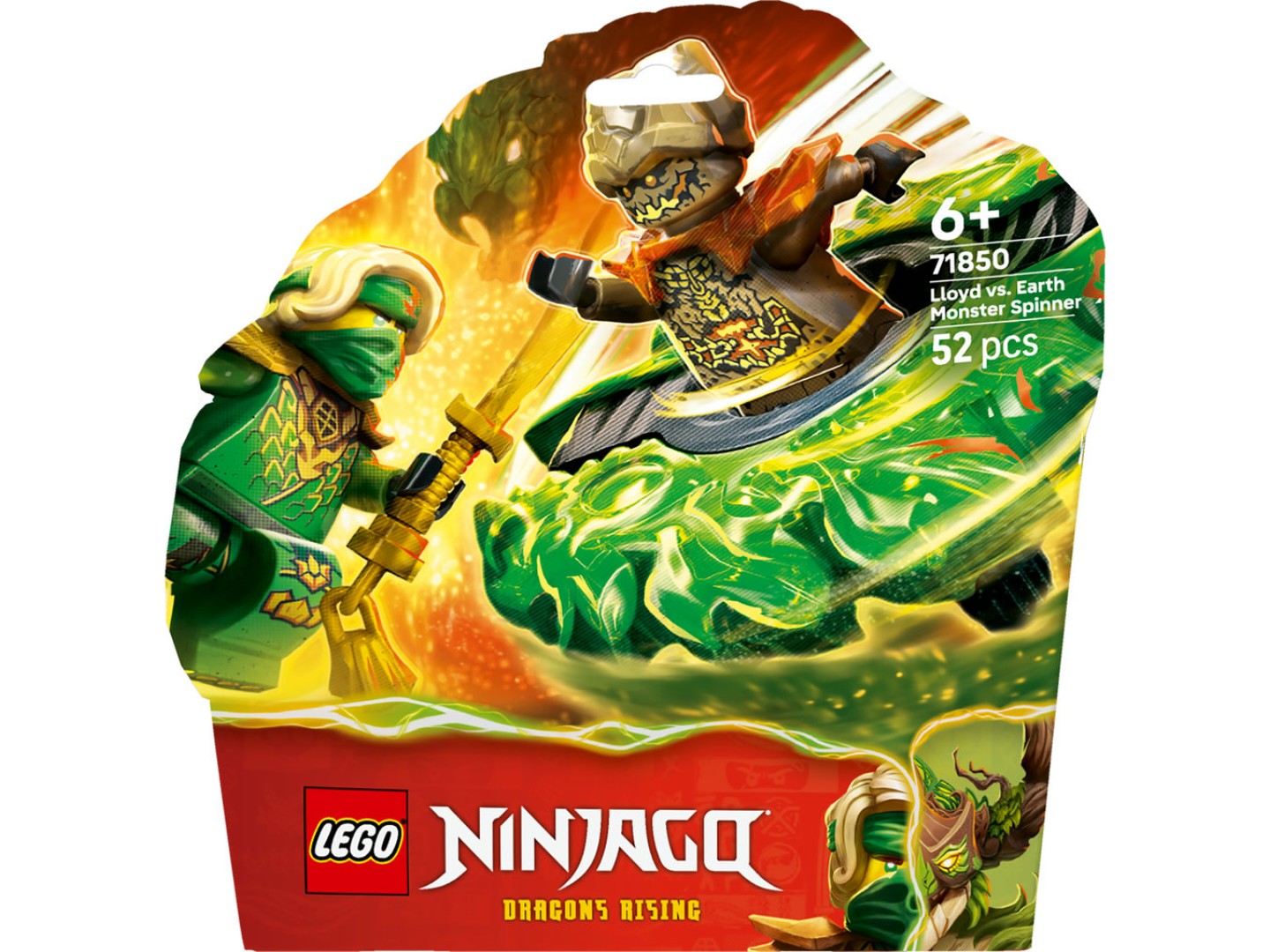 Конструктор LEGO Ninjago Ллойд проти спінера земельного монстра (71850) — фото 11