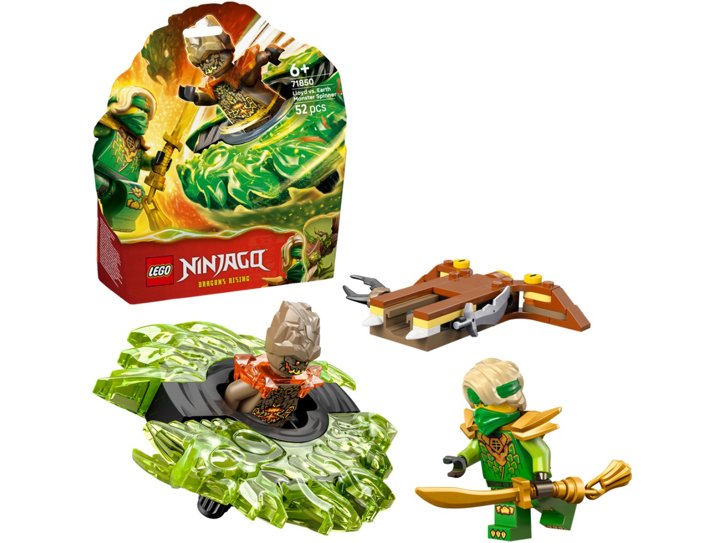 Конструктор LEGO Ninjago Ллойд проти спінера земельного монстра (71850) — фото 1