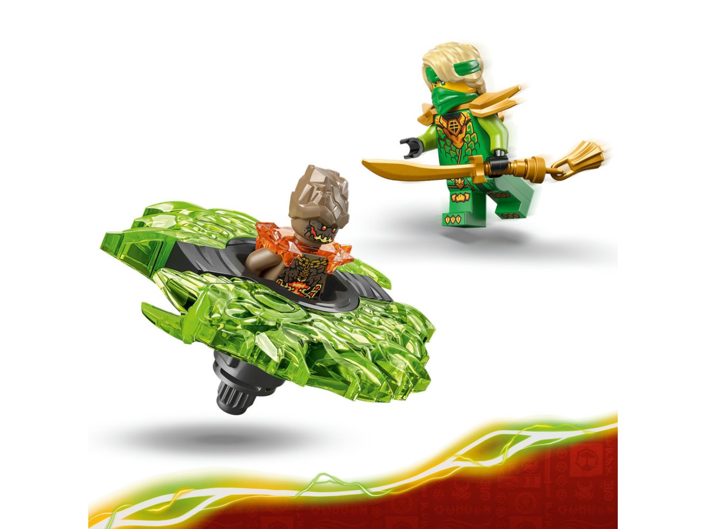 Конструктор LEGO Ninjago Ллойд проти спінера земельного монстра (71850) — фото 7
