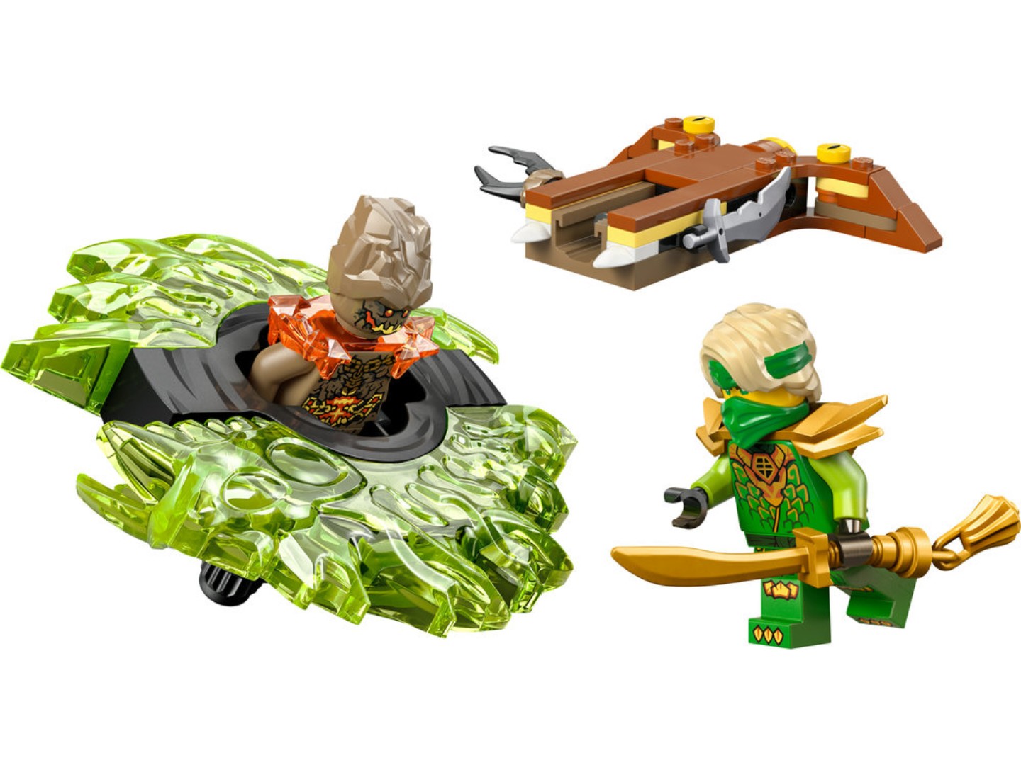 Конструктор LEGO Ninjago Ллойд проти спінера земельного монстра (71850) — фото 3