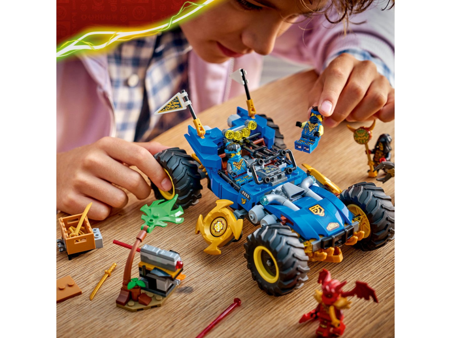Конструктор LEGO Ninjago Автомобіль-трансформер Джея (71856) — фото 6