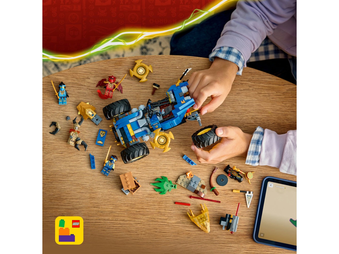 Конструктор LEGO Ninjago Автомобіль-трансформер Джея (71856) — фото 8