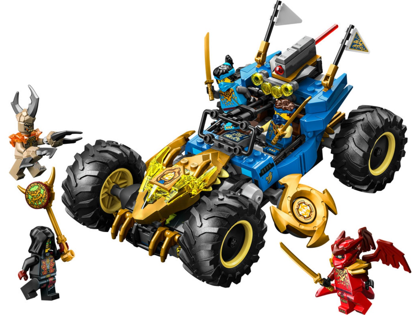 Конструктор LEGO Ninjago Автомобіль-трансформер Джея (71856) — фото 3