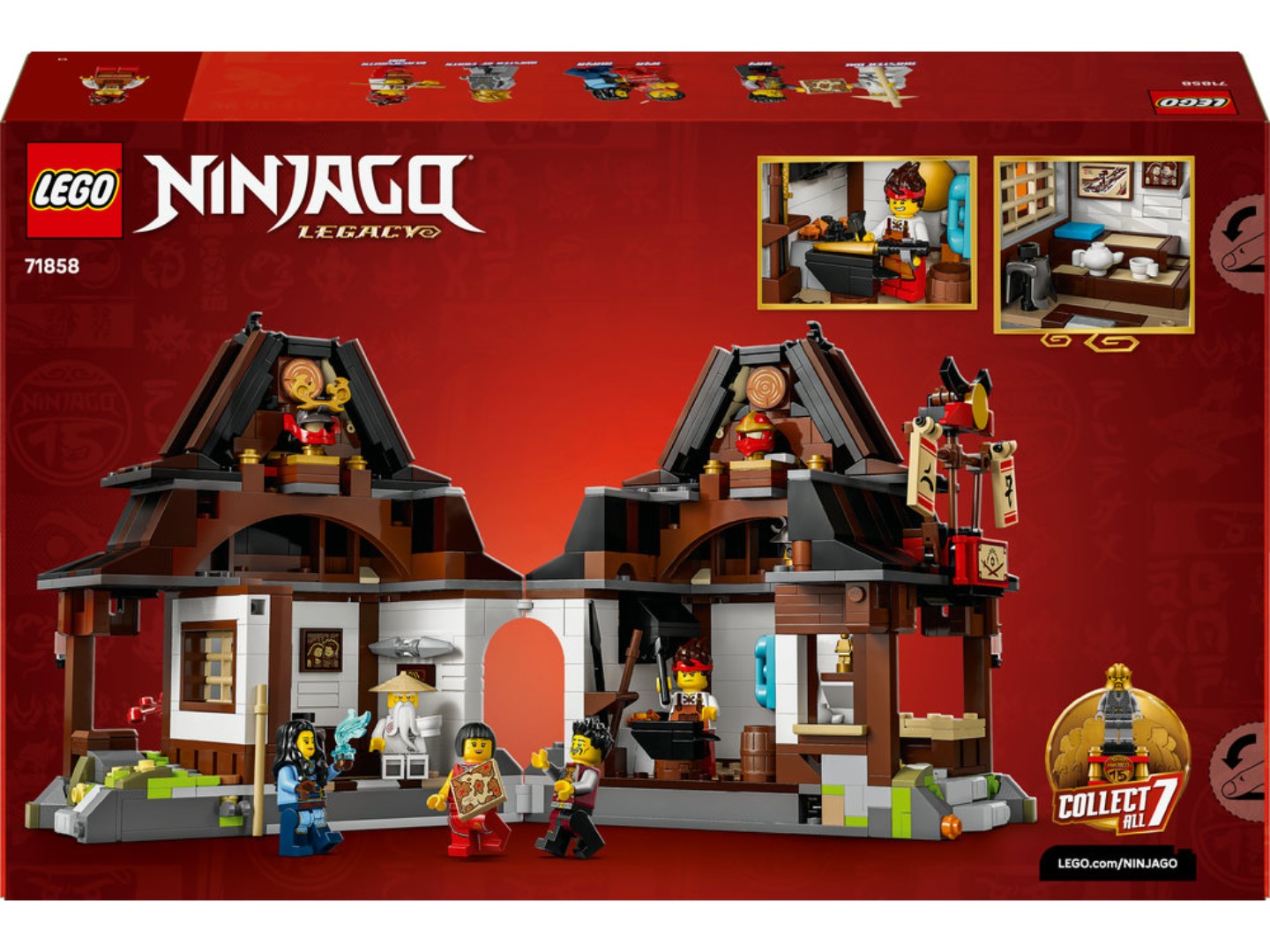 Конструктор LEGO Ninjago Ковальня «Чотири зброї». 15-та річниця (71858) — фото 2
