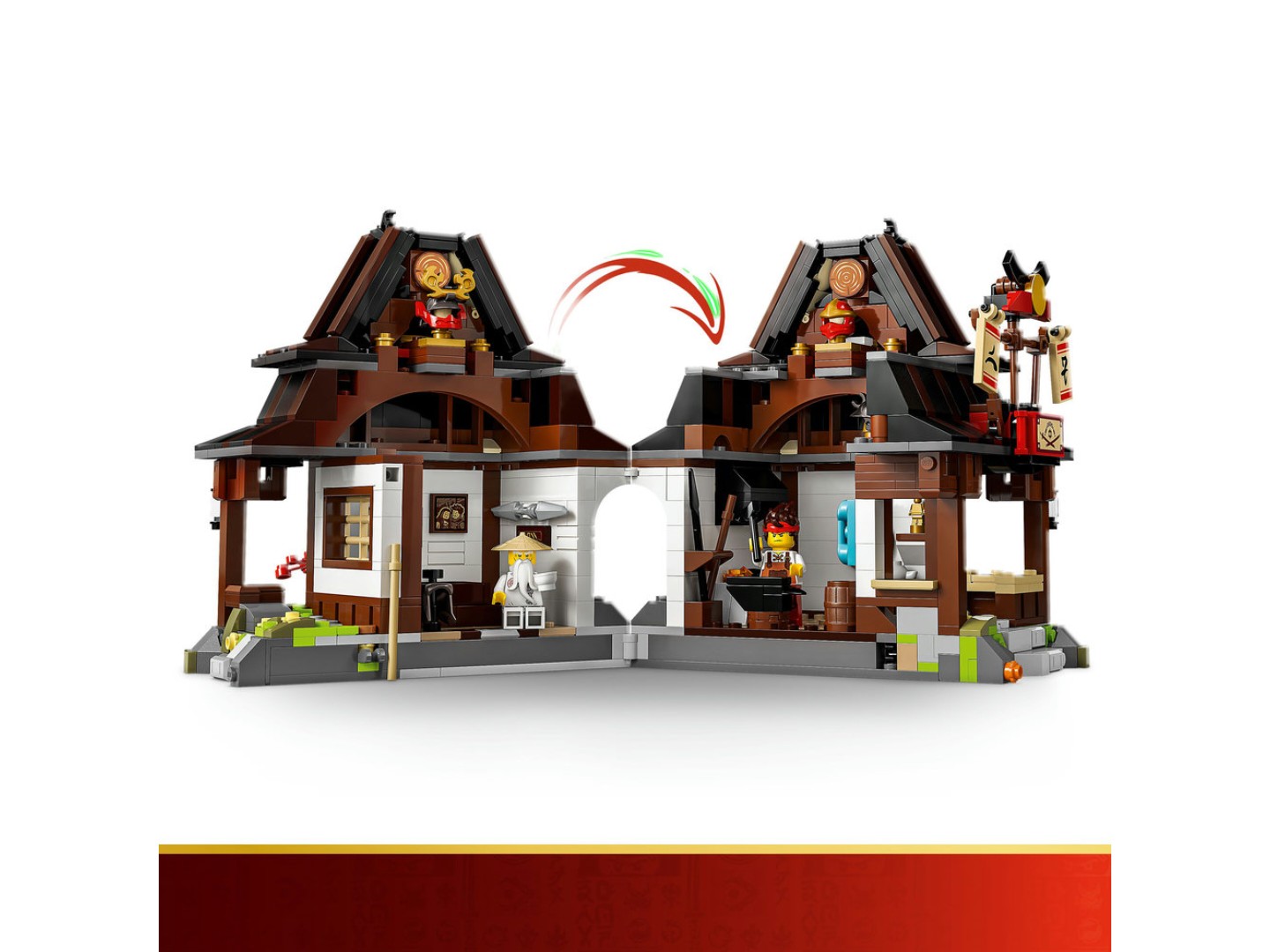 Конструктор LEGO Ninjago Ковальня «Чотири зброї». 15-та річниця (71858) — фото 5