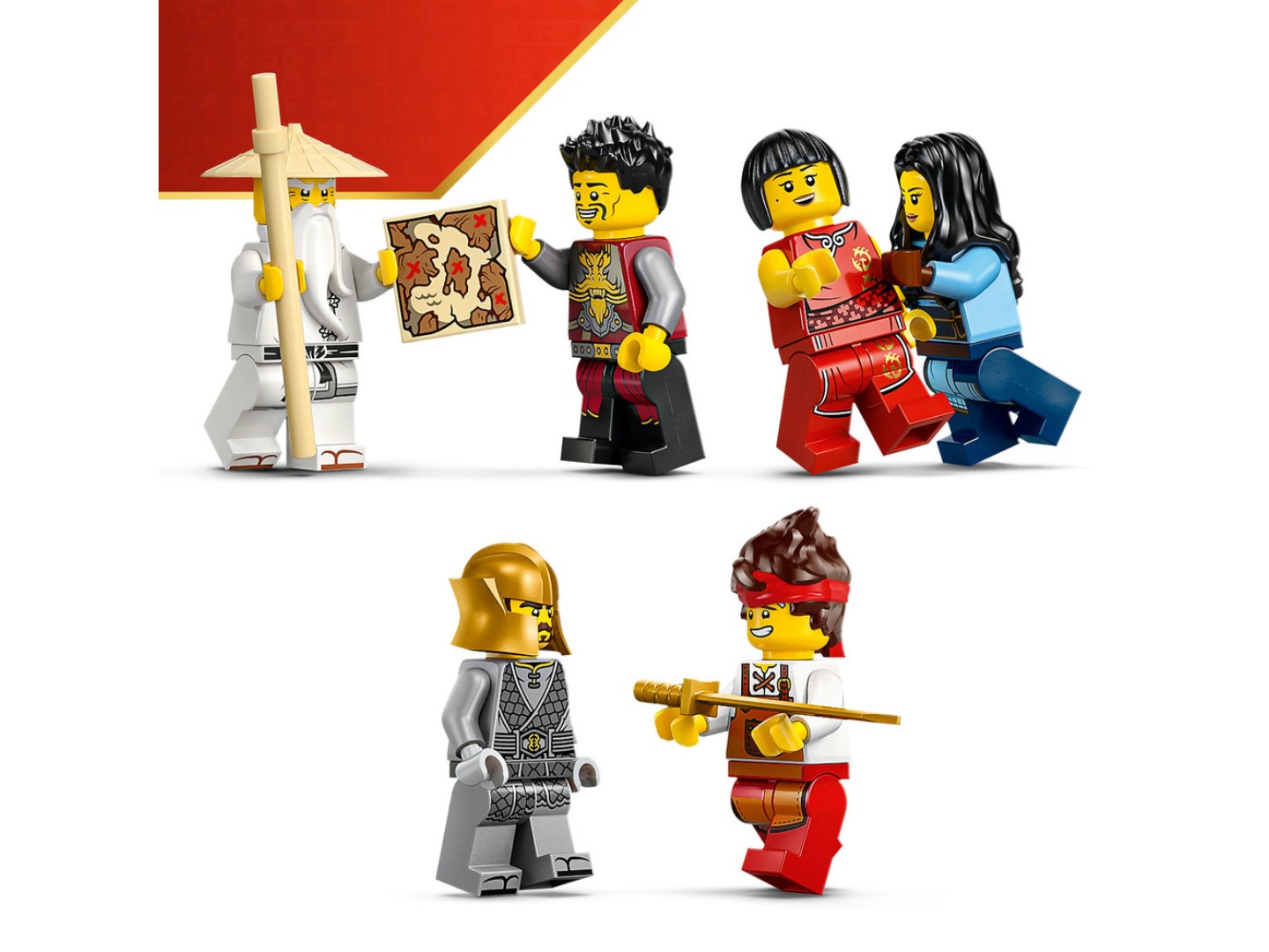 Конструктор LEGO Ninjago Ковальня «Чотири зброї». 15-та річниця (71858) — фото 8
