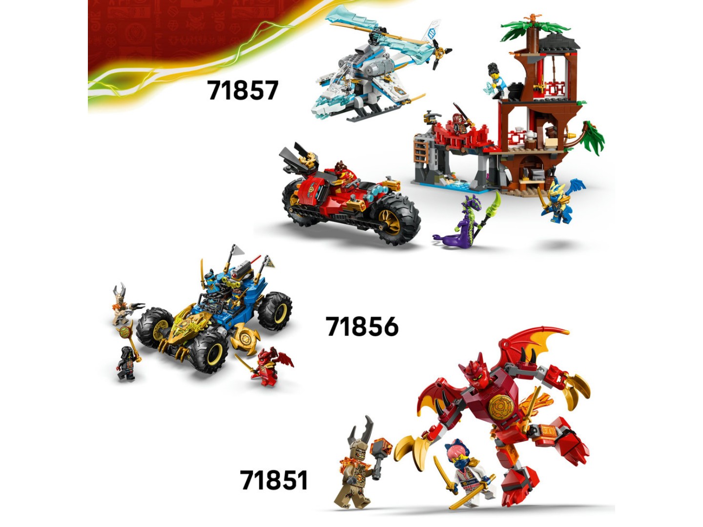 Конструктор LEGO Ninjago Бойовий набір робота Дракона Кая (71851) — фото 11