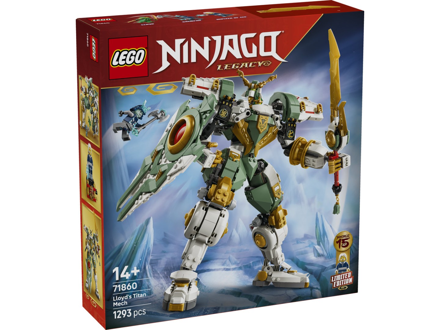 Конструктор LEGO Ninjago Робот-титан Ллойда до 15-річчя (71860) — фото 10