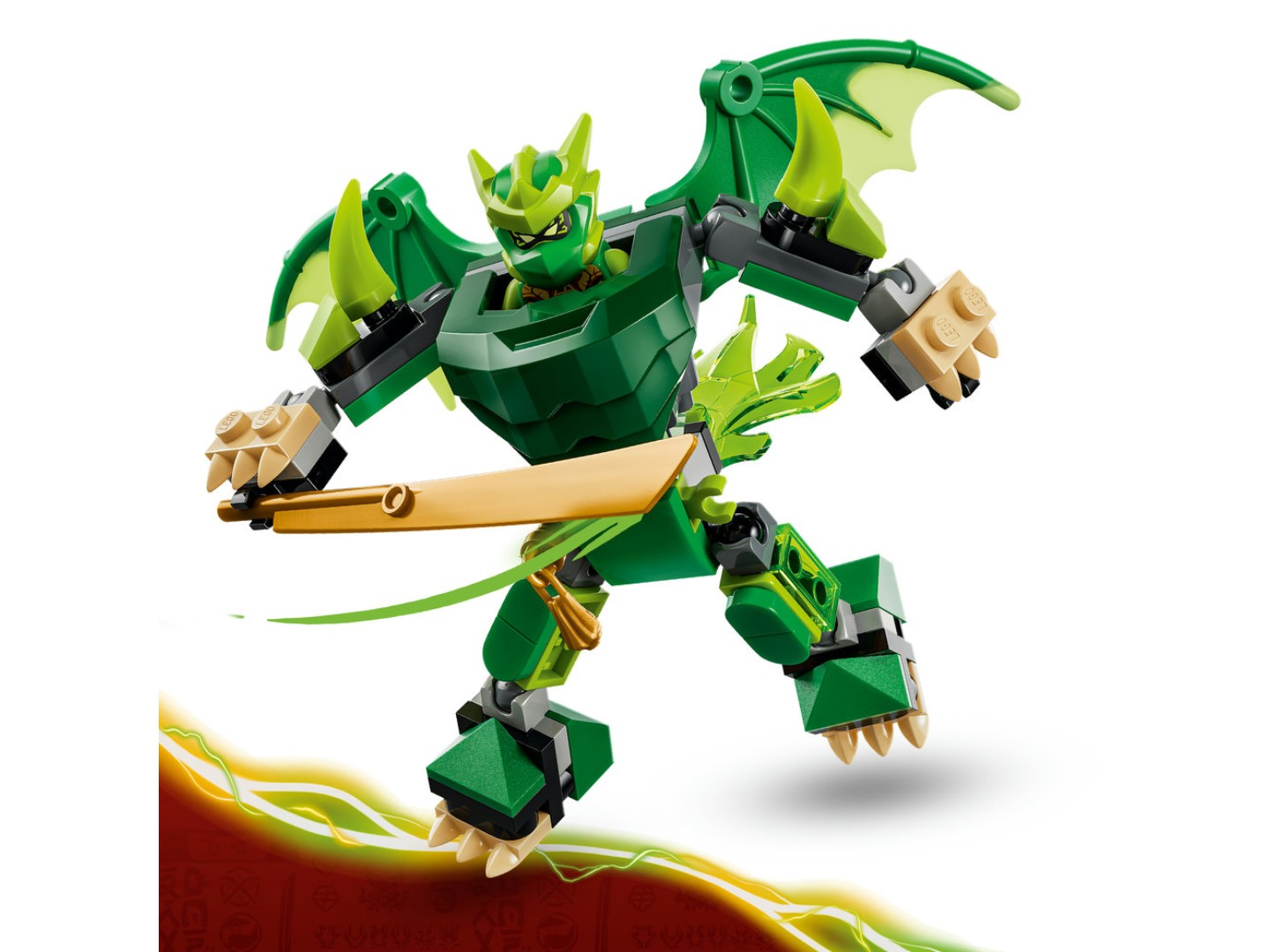 Конструктор LEGO Ninjago Бойовий набір робота Дракона Ллойда (71862) — фото 8