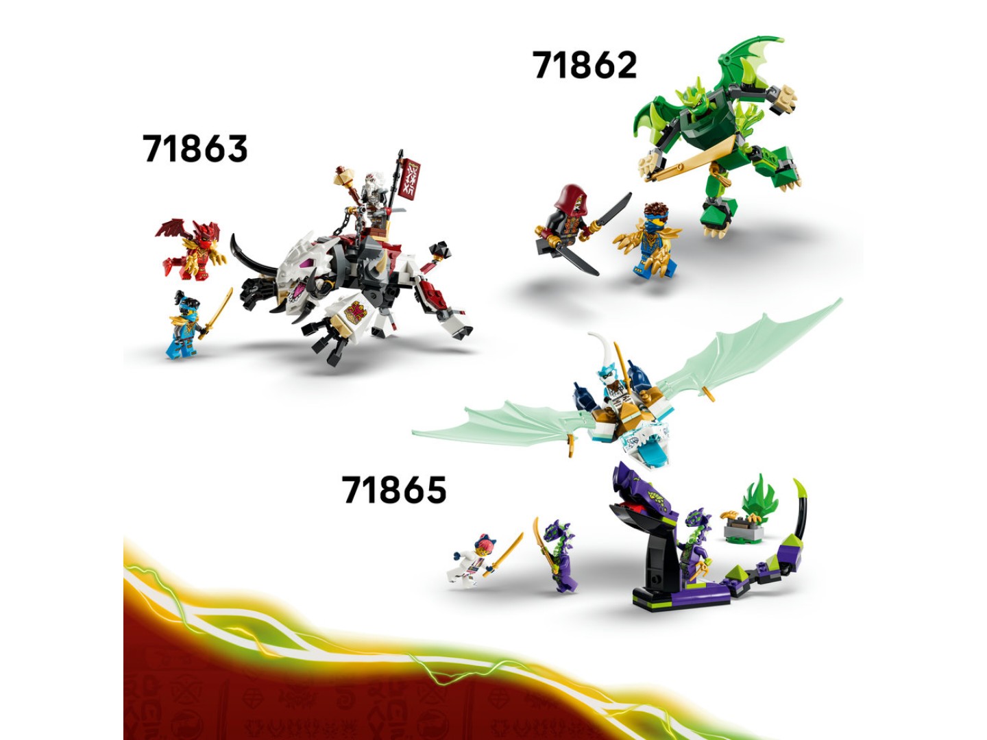 Конструктор LEGO Ninjago Бойовий набір робота Дракона Ллойда (71862) — фото 11