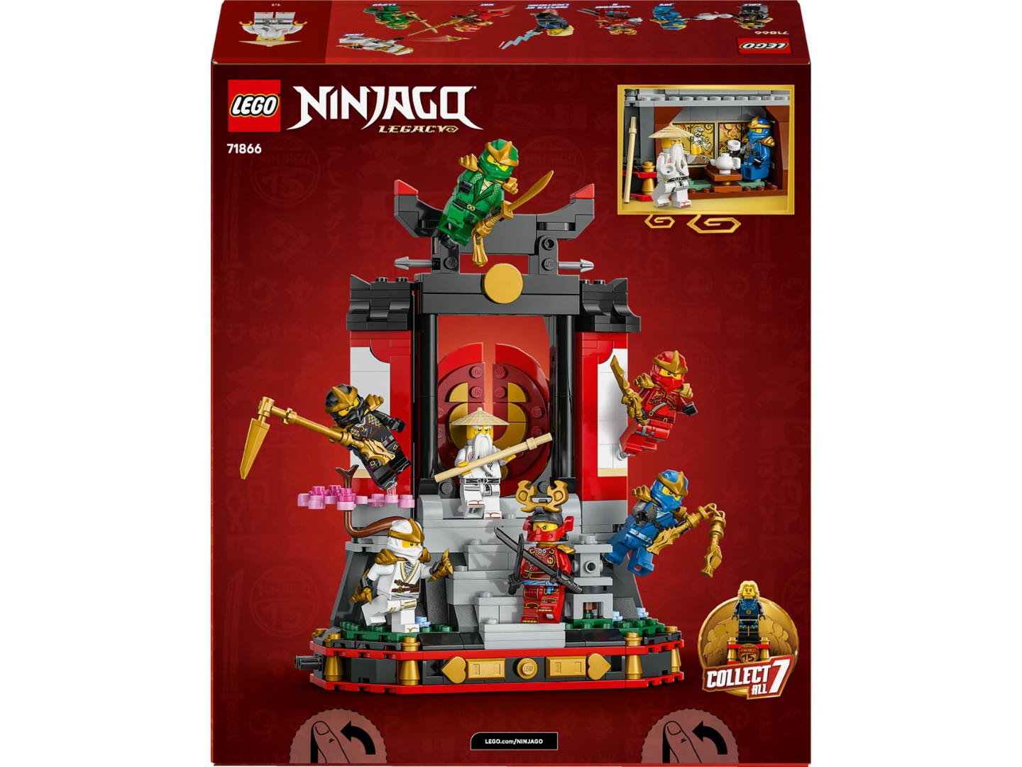 Конструктор LEGO Ninjago Модель персонажів ніндзя. 15-та річниця (71866) — фото 2