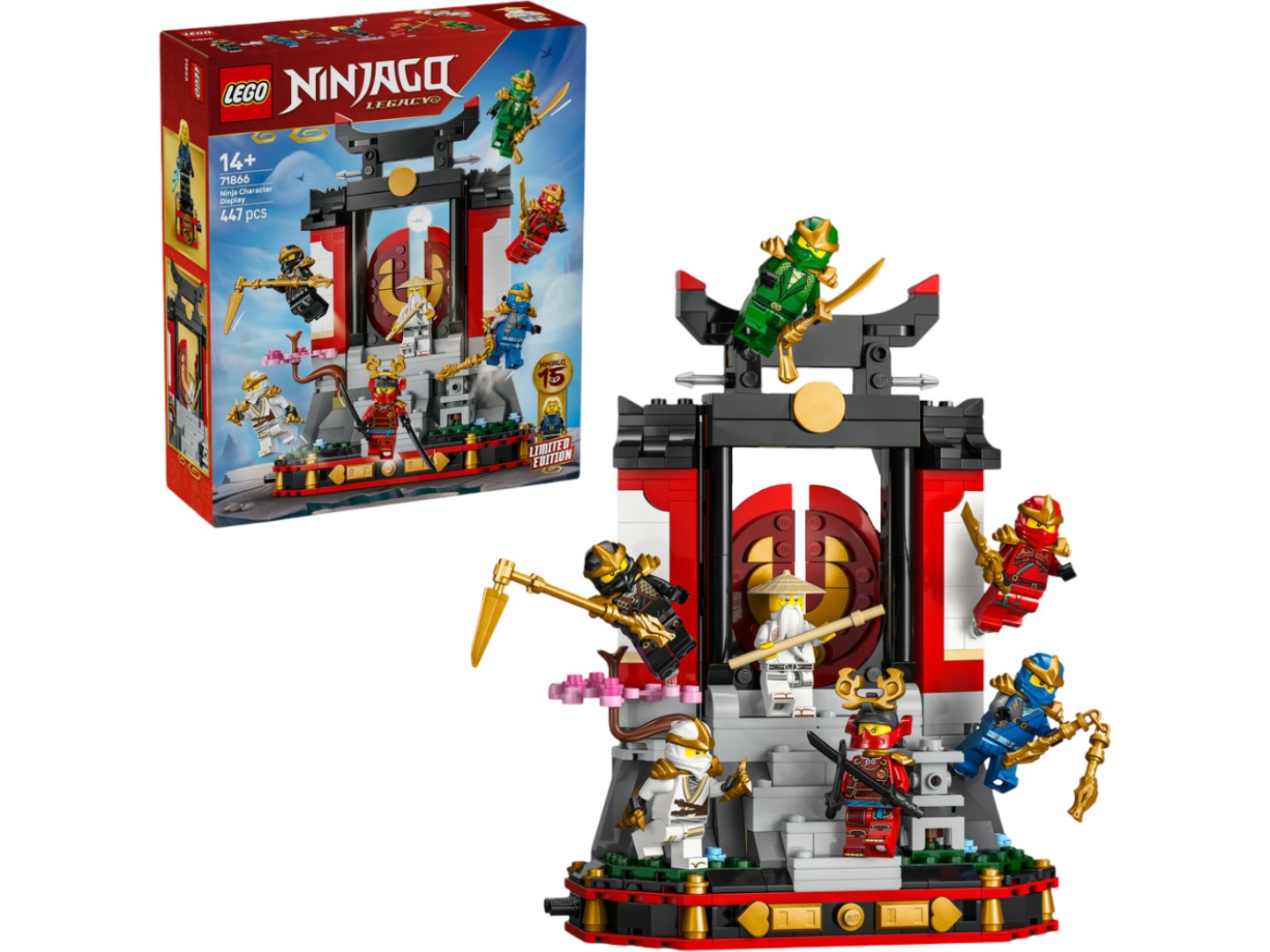 Конструктор LEGO Ninjago Модель персонажів ніндзя. 15-та річниця (71866) — фото 1