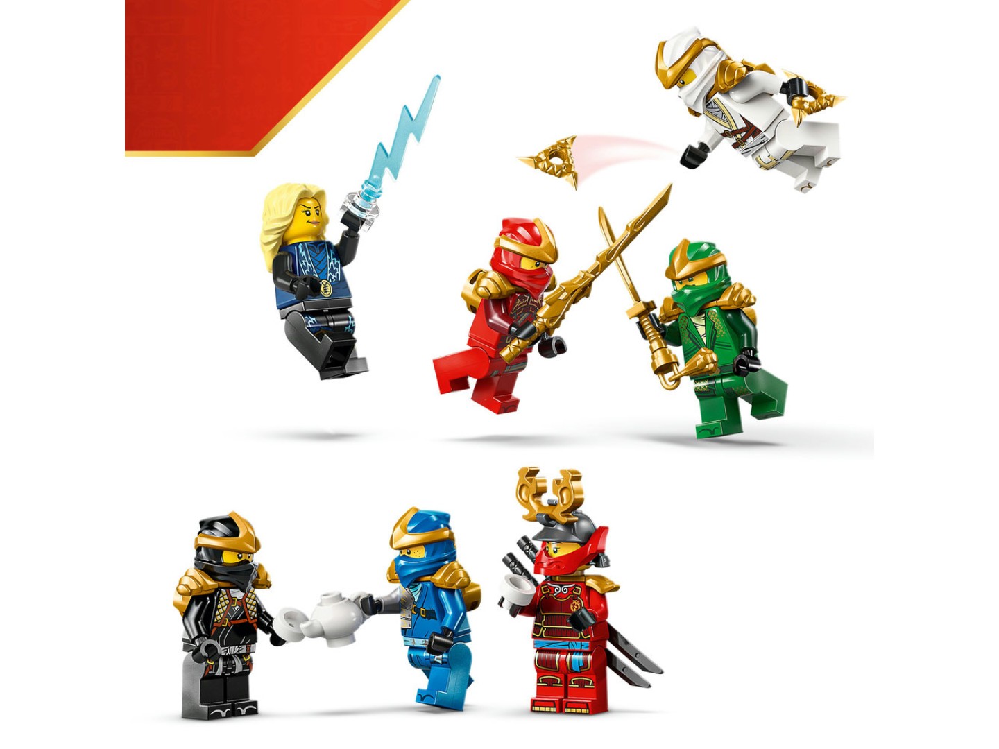 Конструктор LEGO Ninjago Модель персонажів ніндзя. 15-та річниця (71866) — фото 8