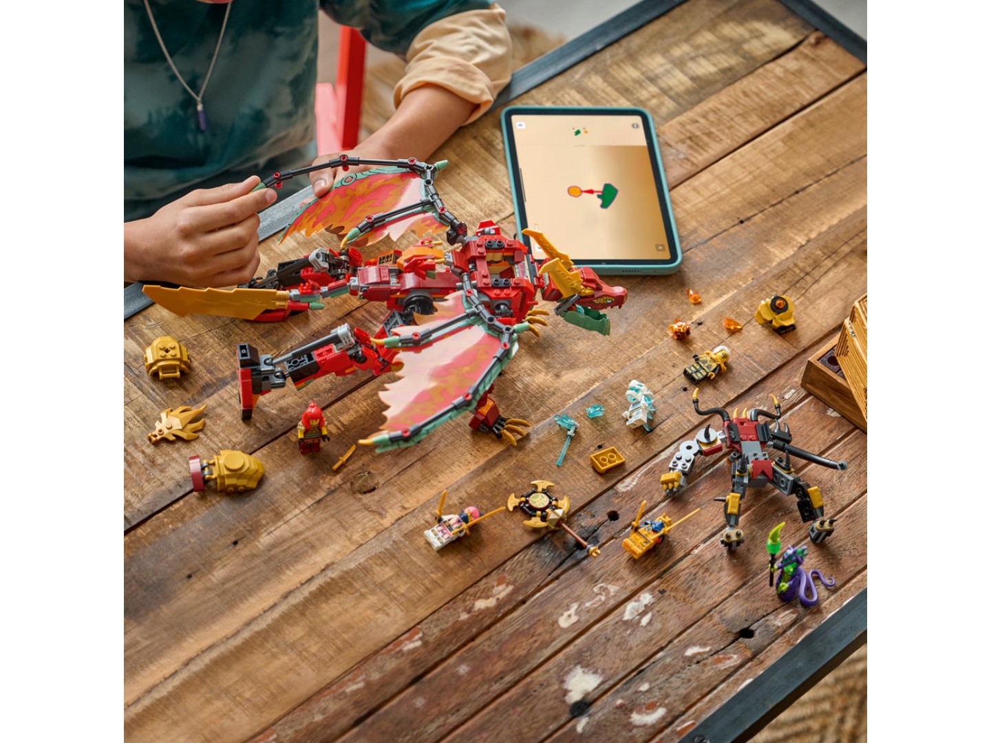Конструктор LEGO Ninjago Дракон-трансформер Вайлдфаєр (71868) — фото 11