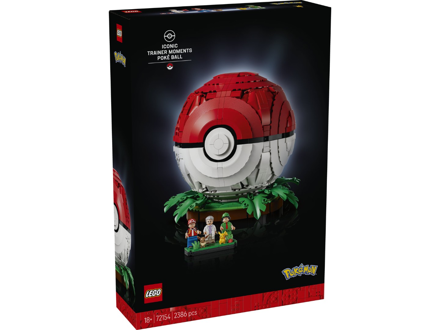 Конструктор LEGO Pokémon Покебол із знаковими моментами роботи Тренерів (72154) — фото 11