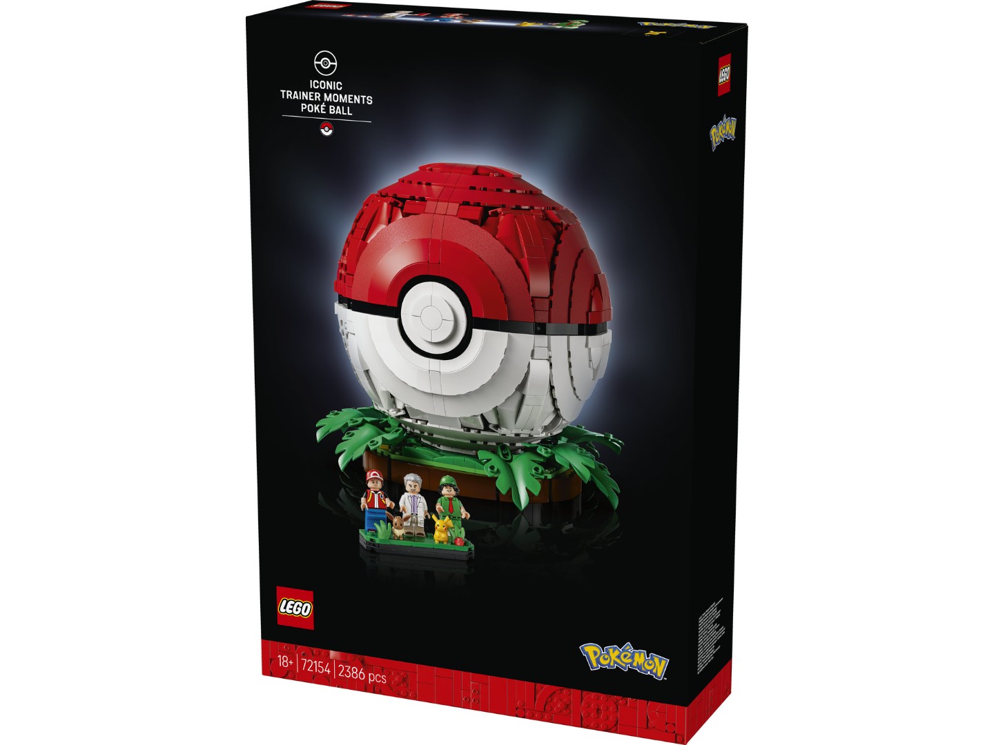 Конструктор LEGO Pokémon Покебол із знаковими моментами роботи Тренерів (72154) — фото 13