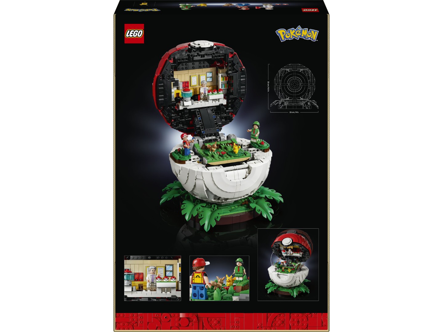 Конструктор LEGO Pokémon Покебол із знаковими моментами роботи Тренерів (72154) — фото 2