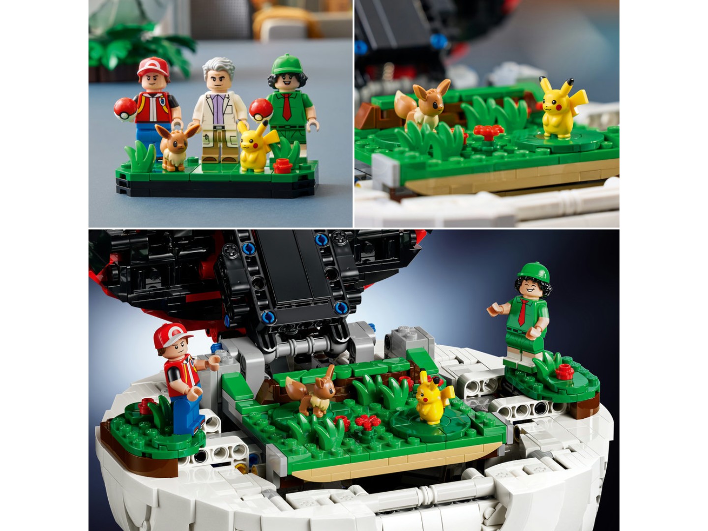 Конструктор LEGO Pokémon Покебол із знаковими моментами роботи Тренерів (72154) — фото 10