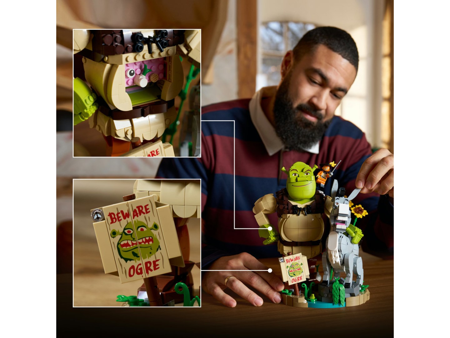 Конструктор LEGO Shrek Шрек, Віслюк і Кіт в чоботях (72423) — фото 8