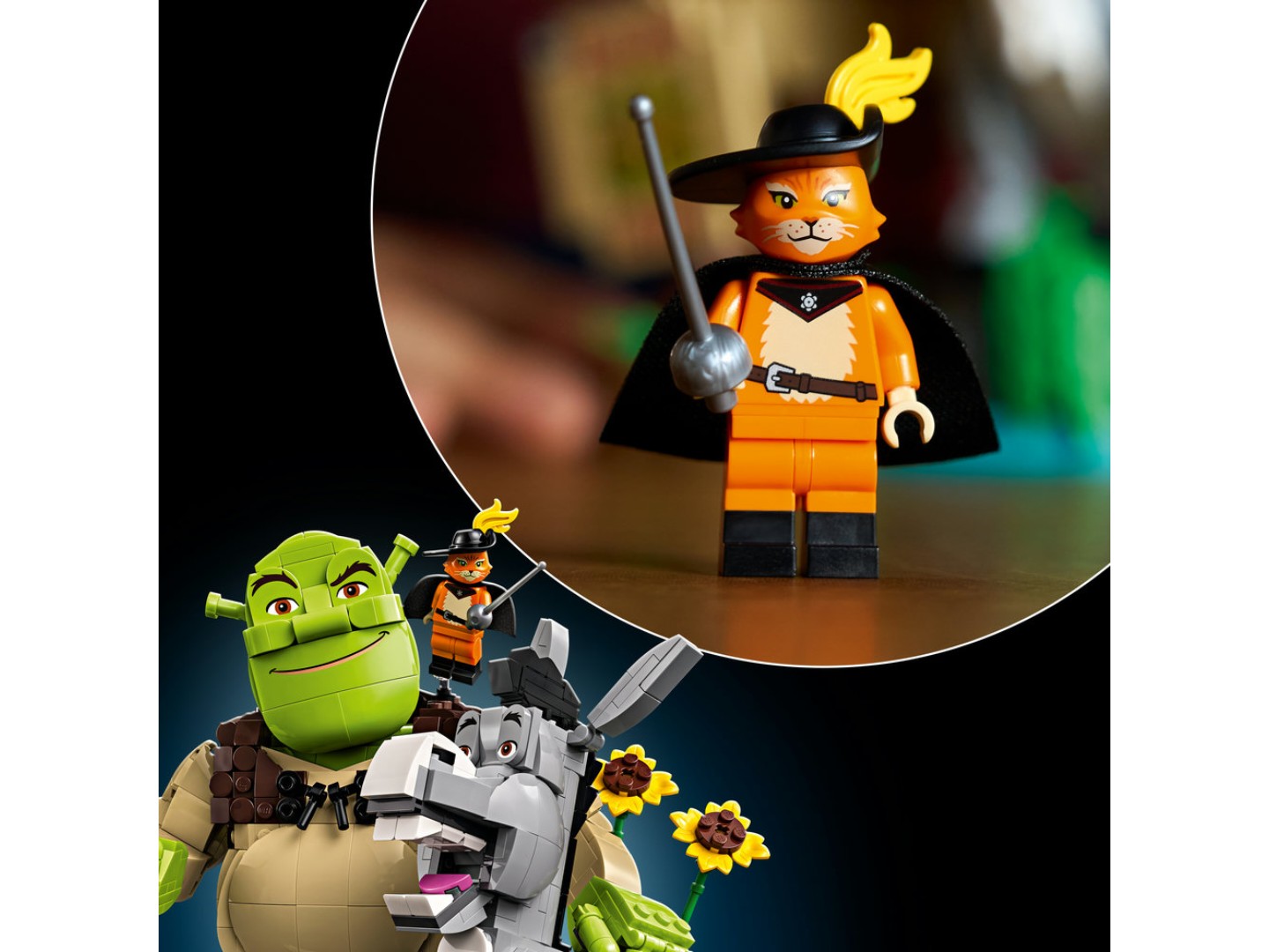 Конструктор LEGO Shrek Шрек, Віслюк і Кіт в чоботях (72423) — фото 7