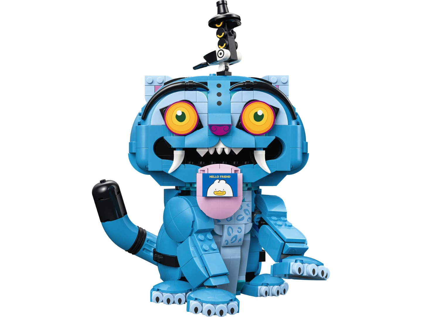 Конструктор LEGO KPop Demon Hunters Тигр Дерпі та пташка Сассі (72537) — фото 3