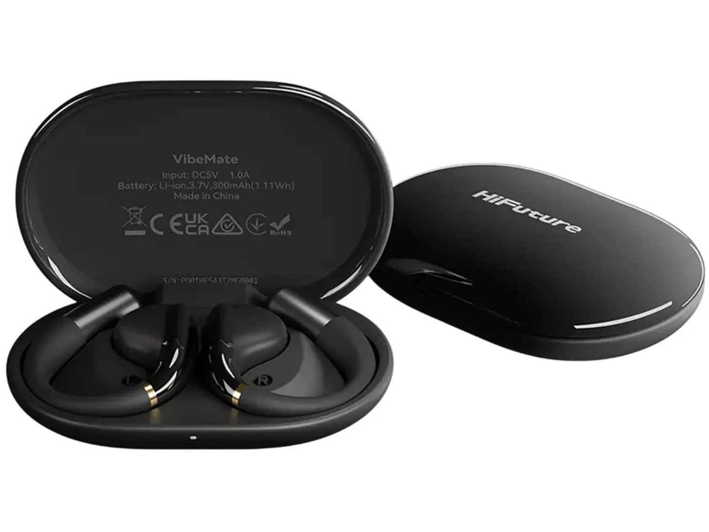 Навушники вкладиші бездротові TWS HiFuture vibemate.black